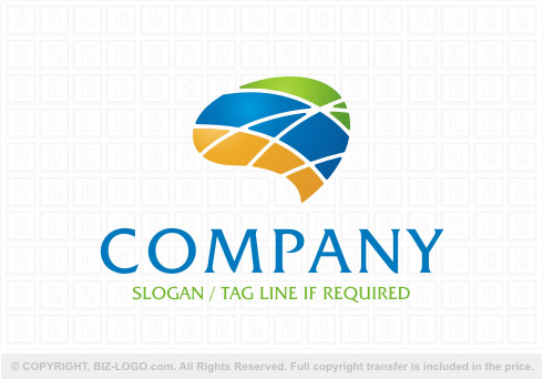Logo 7614: Neurology Brain Logo