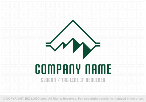 Logo 7797: Triple Mountain Logo