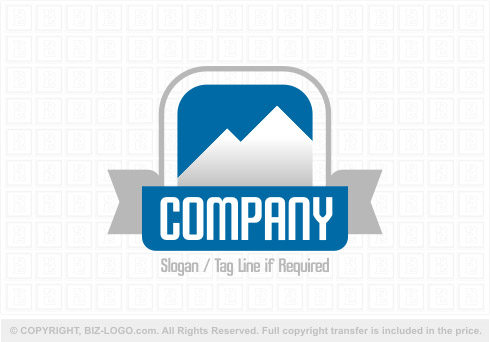 Logo 8166: Square Mountain Logo