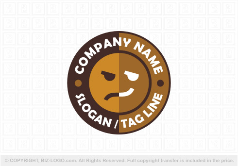 Logo 7678: Happy Sad Logo