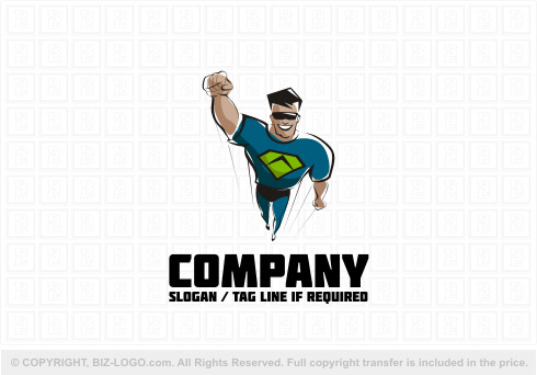 Logo 7958: Superhero Logo