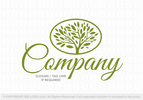 Logo 7881: Stylish Tree Logo