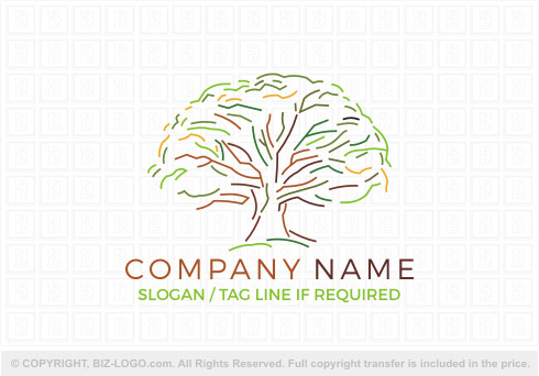 Logo 7884: Oak Tree Logo 2