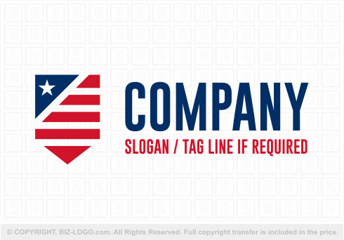 8508: USA Shield Logo