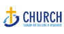 Arrows And Cross Church Logo