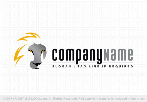 Logo 8526: Creative Lion Head Logo