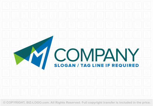 Logo 8683: Filing Letter M Logo