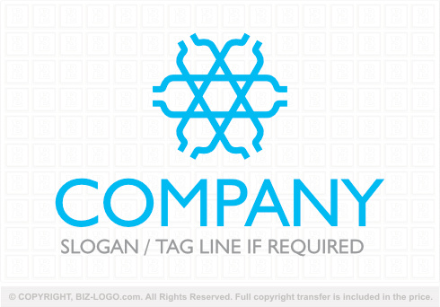 Logo 8836: Creative Honeycomb Logo