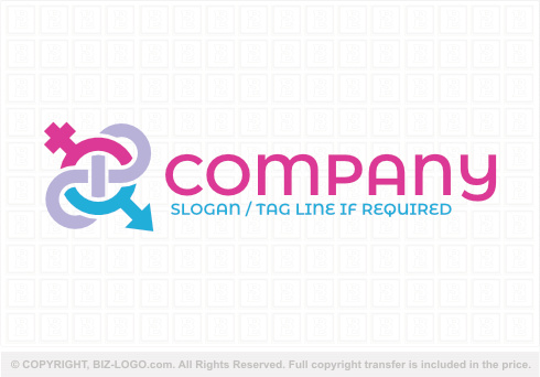 Logo 9049: Abstract Gender Logo