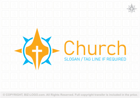 Logo 9120: Bright Church Logo