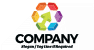 Colorful 3D Computer Logo