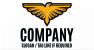 Unique Gold Eagle Logo