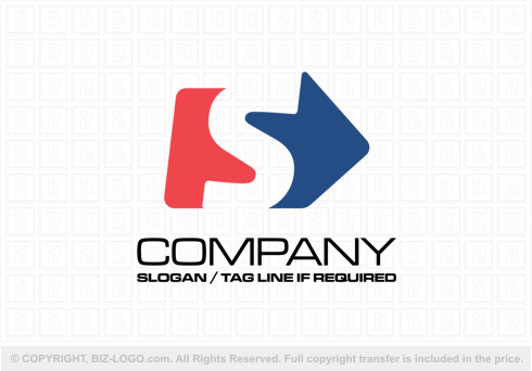 Logo 9386: Forward Letter S