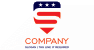 USA Shield Letter S Logo