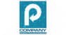 White Arrow Letter P Logo