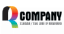 Rainbow Colors Letter R Logo
