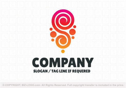 Logo 8897: Decorative Modern Letter S Logo