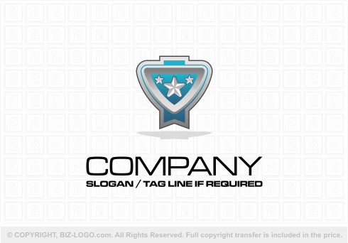 Logo 9430: Star Badge Logo