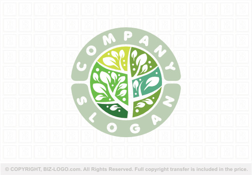 Logo 9259: Beautiful Tree Logo