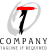 Letter T Brush Stroke Logo